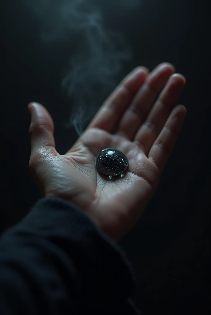 Shadow Balance Breaker Level 1: Shadow Jewel Description: A little black jewel, almost invisible, attached to the palm of the hand. It emits a faint, shadowy glow, like a piece of crystallized night. When activated, the jewel projects small shadows that surround the wearer's fingers, suggesting a hidden power.