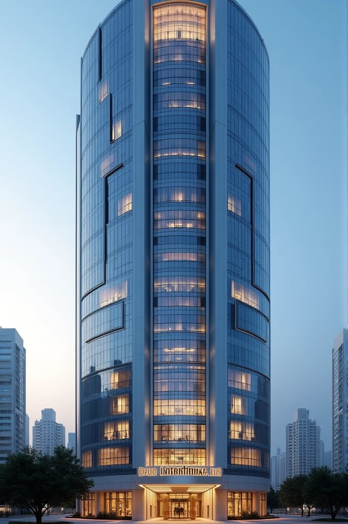 A pharmaceutical company, Very beautiful 10 th floor building, Company Name Drug international Ltd.