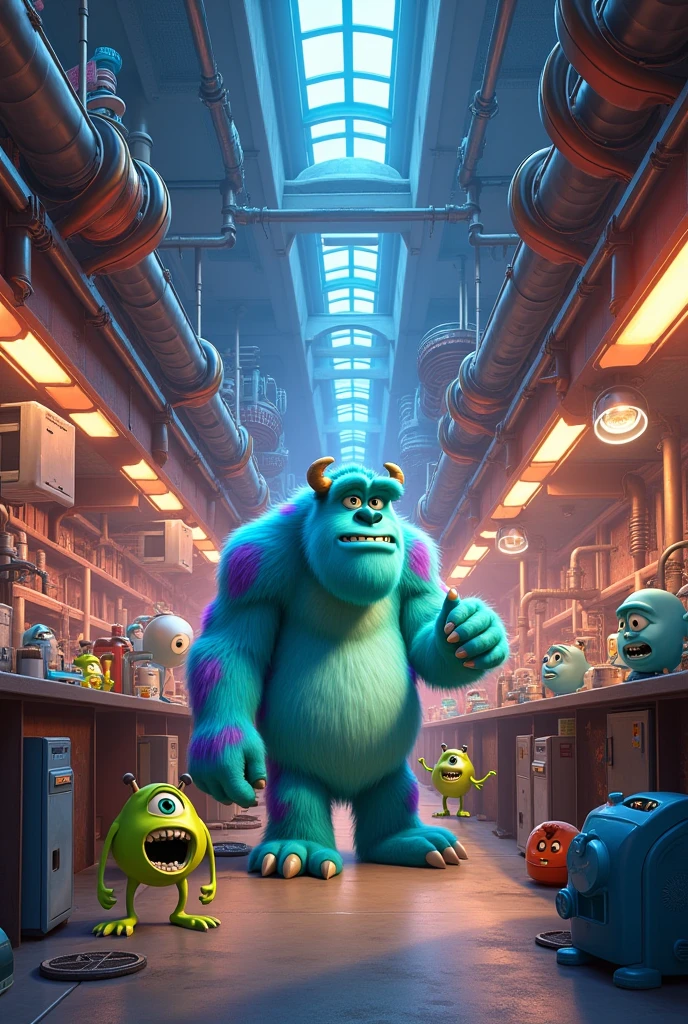 Monsters Inc. with the BIM project