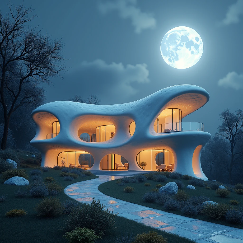 a house for the moon