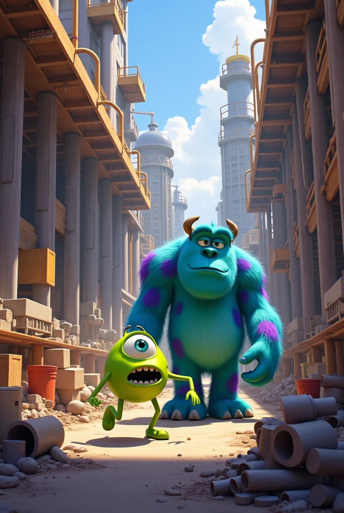 Monsters Inc. with the BIM project Construction issue and such