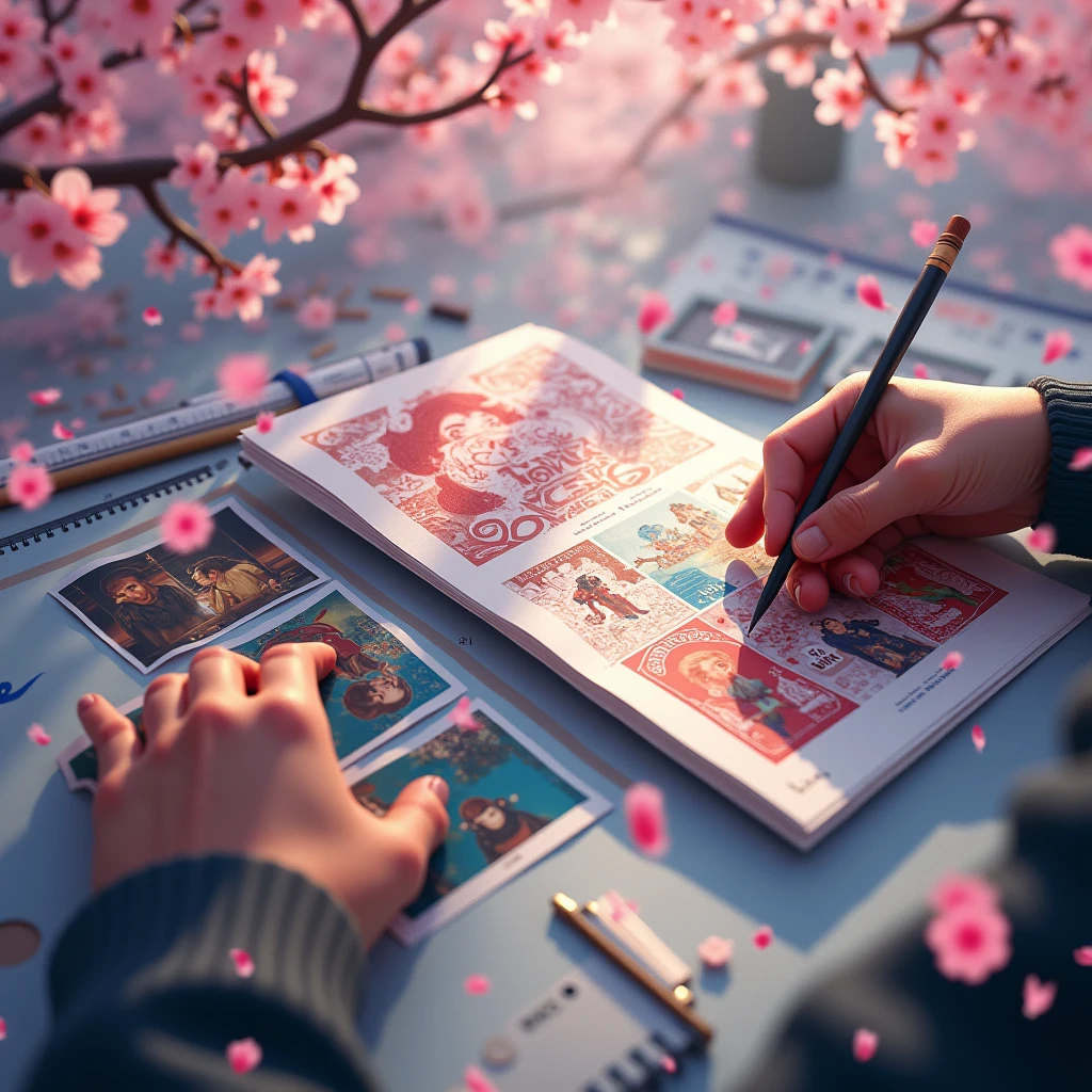 Hands close-up、Movie Posters、Great skills、SakuraFubuki