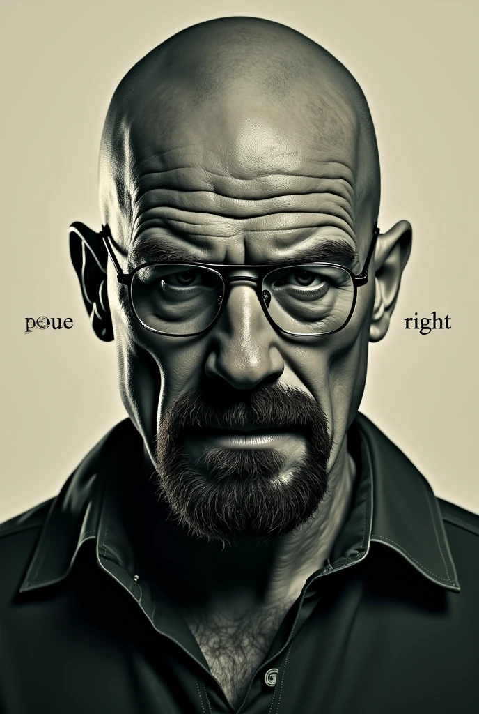 A wallpaper that says "you are god damn right " with walter white's from breaking bad series picture in it. In 19:6 frame