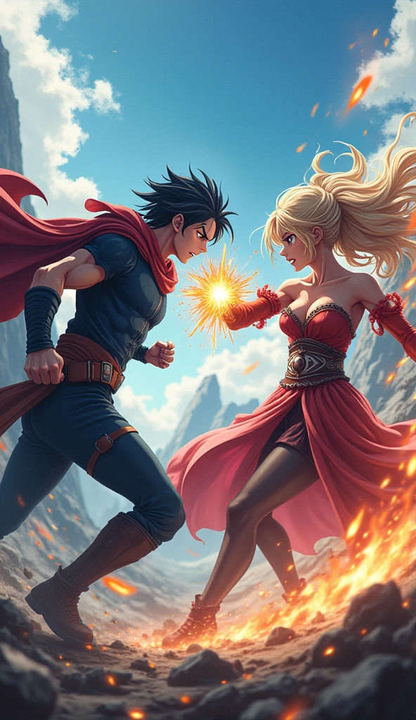 Highest quality, anime battle