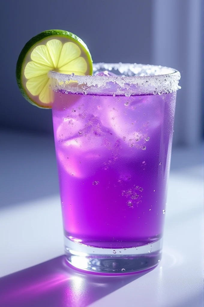 Purple daikiri, really delicious drink, refresh advertisement