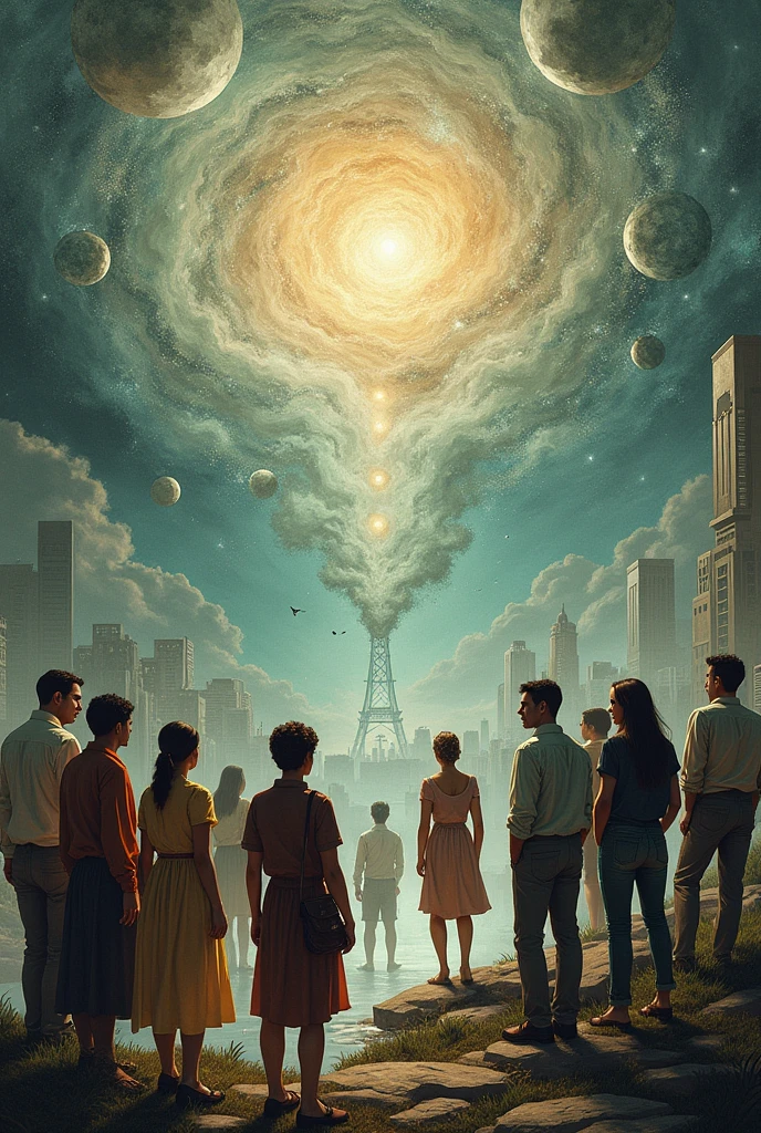 Illustration about something done, talking about important human topics