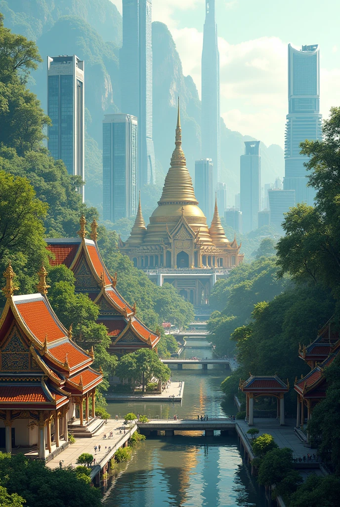 Images related to the future of Thailand