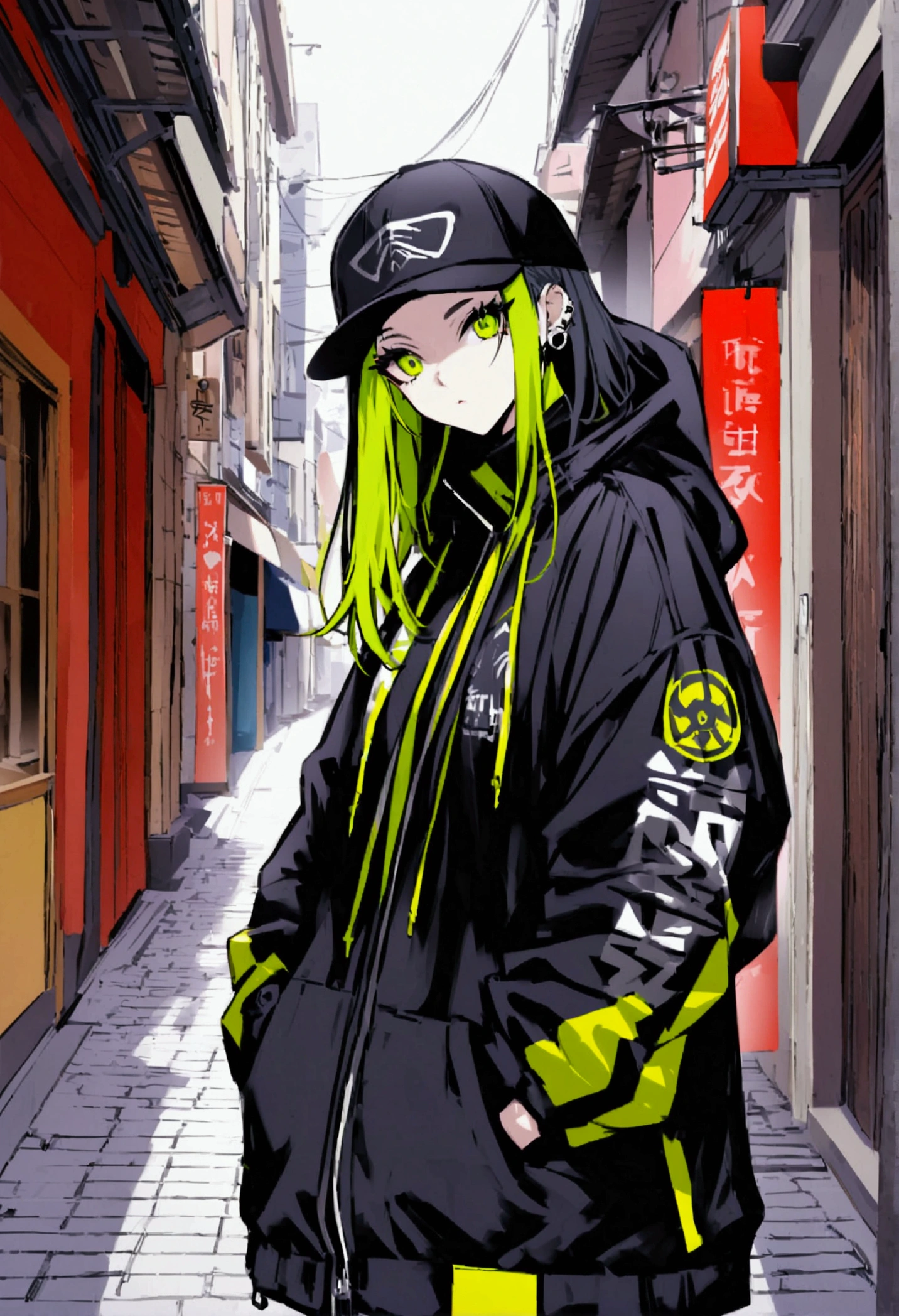 Create a logo for a clothing brand called BIOHazard Clothing in a streetwear style