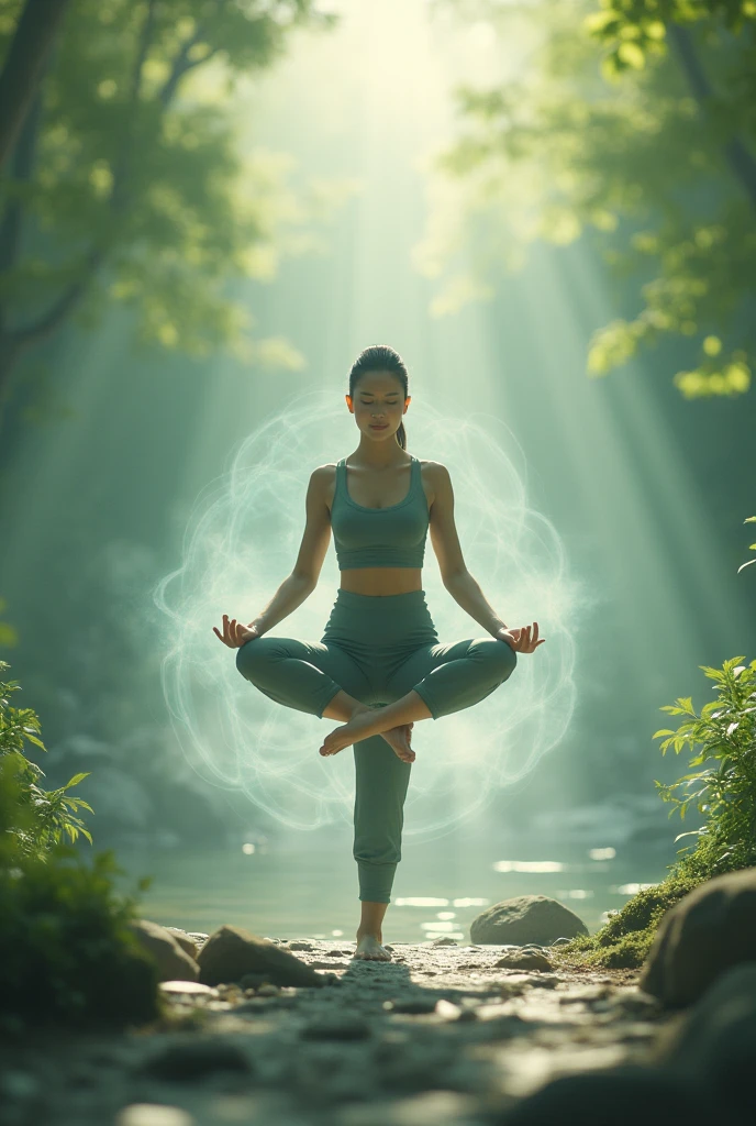 AN IMAGE THAT RELATES MENTAL HEALTH AND PHYSICAL EXERCISE