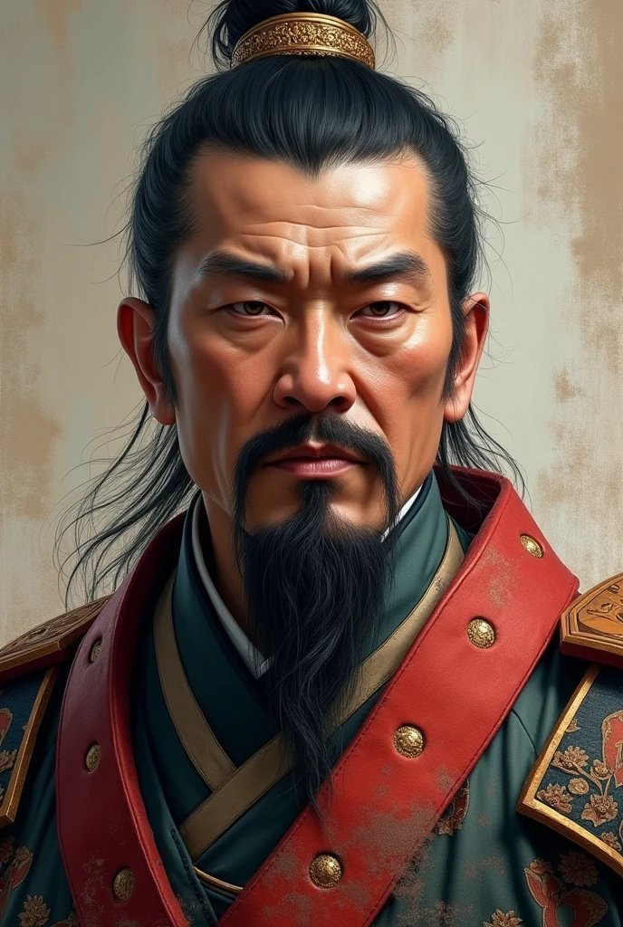 Tianpeng Marshal Wu Yanzu's face。