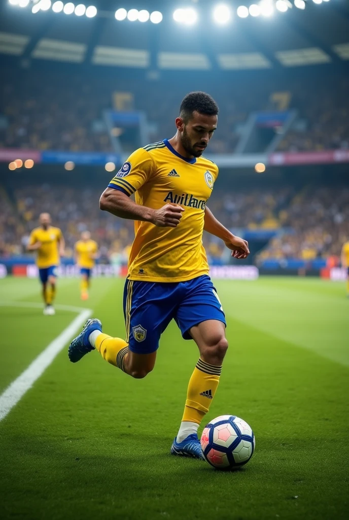 The shot is away from the member in al nassr