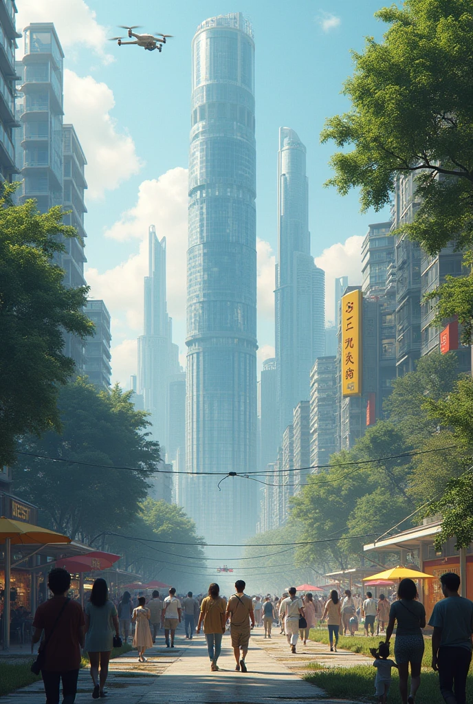 Humanity in the year 2035