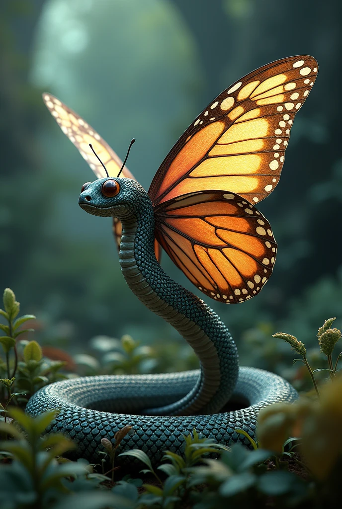 Butterfly snake
