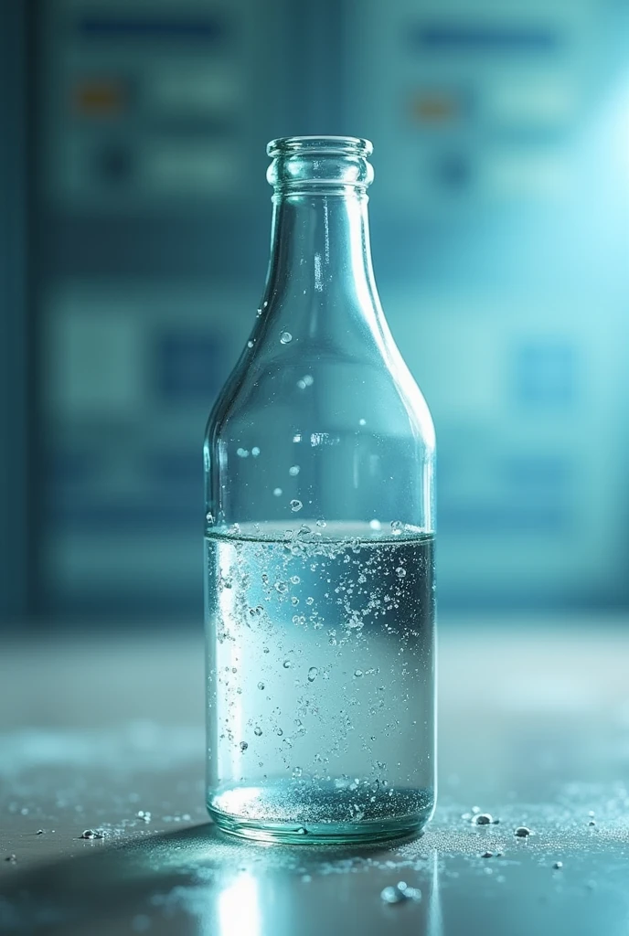 Make an non- colloidal solution in bottle