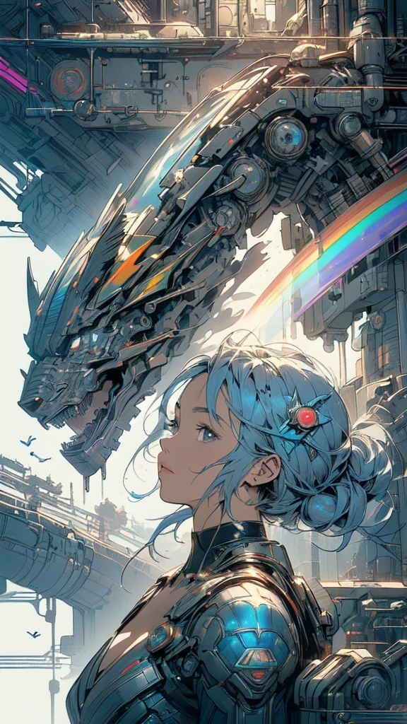 (((masterpiece, highest quality))),(((solo:1.2))),(((1girl:1.2))),32k wallpaper, very detailed, poster, vintage science fiction,(((((geometric cinematic movie poster))))), ((((bauhaus)))),(((abstract))),((((mid century modern)))),(((((portfolio))))),(((((Close-up))))),(((((bust up))))),((((more various angle)))),(((highlight))),(((complete. detailed face))),(((Extremely talented))),(((most complecated machine))),(((Overall colorfully))),((((((Absolutely simple background)))))),(((((detailed futuristic machine))))),(((Cleavage))),(((marvel super heroes))),(((rainbow color scheme))),(((Very detailed UI))),(((So many meters))),(((Perpetual Motion Machine)))