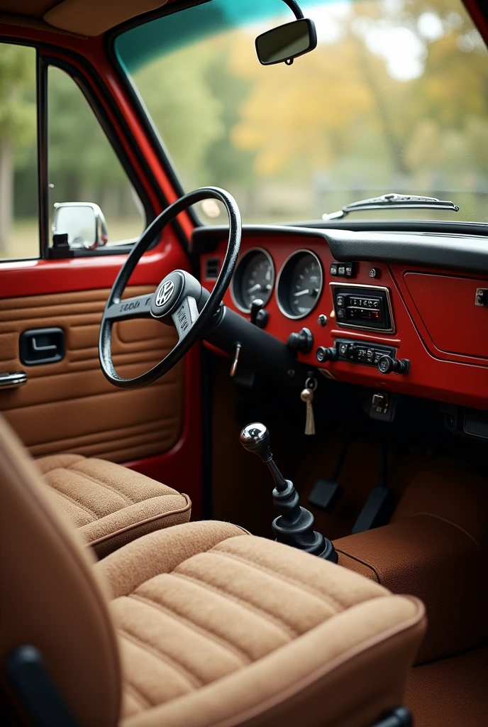 Interior of vw caribbean 80