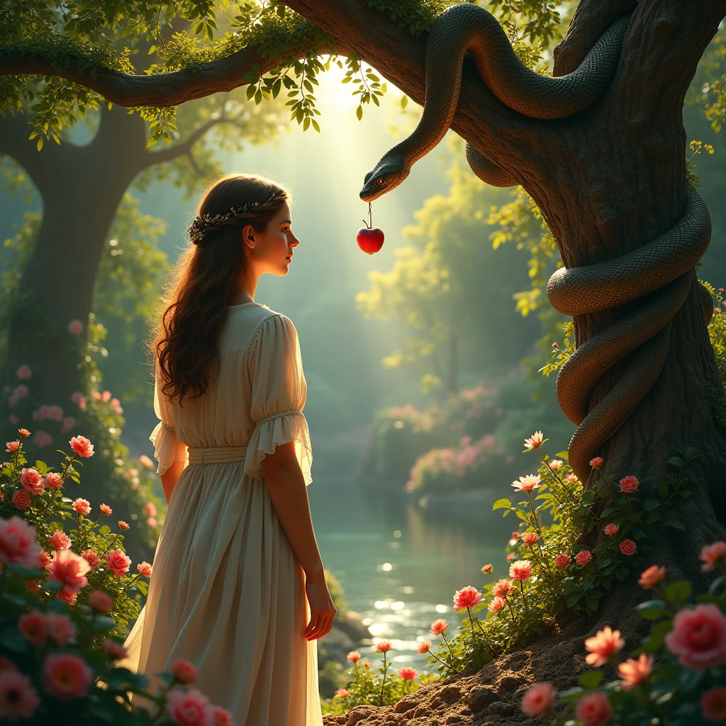 eden,Eve,Stealing the forbidden fruit
