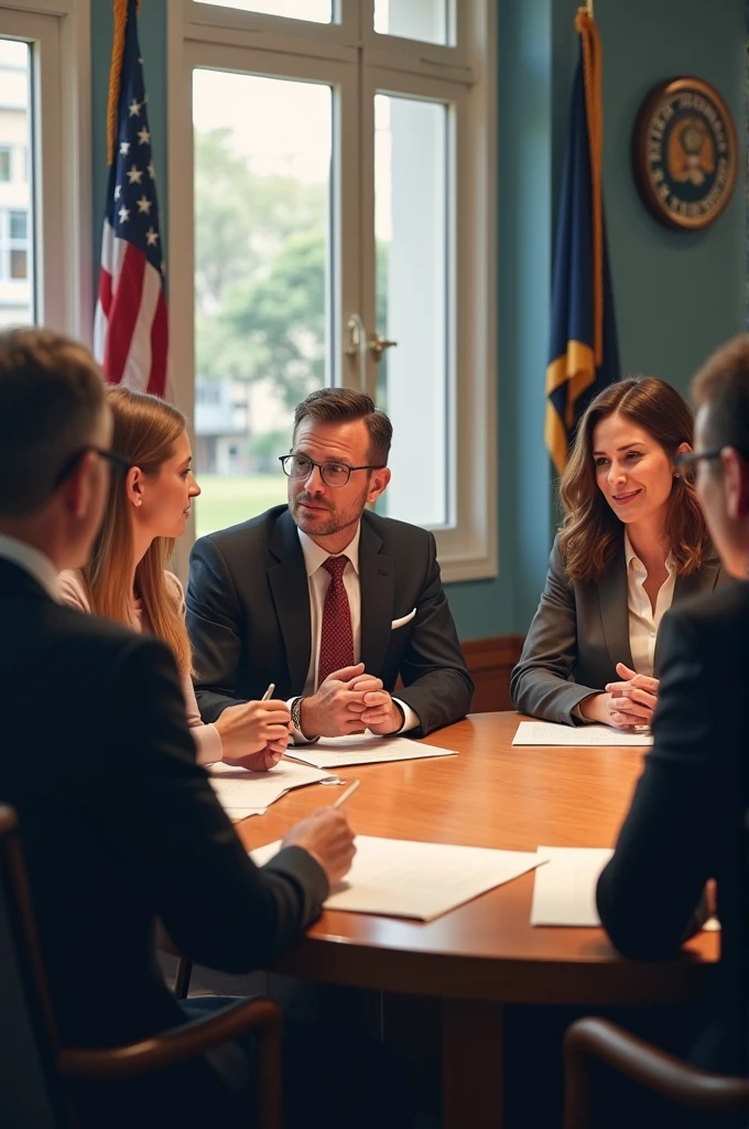 Democratic leadership, collaborative negotiation, deliberation, civic competences