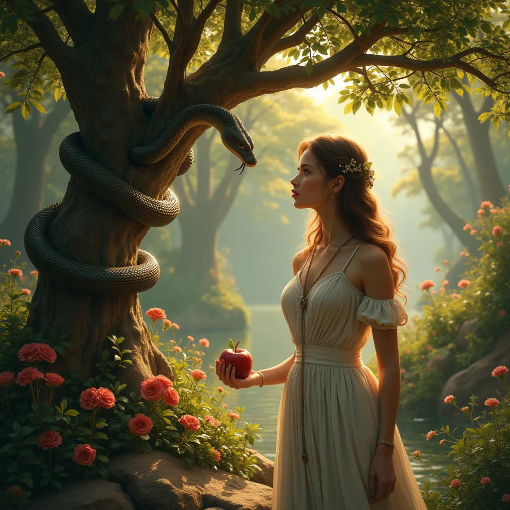 eden，Eve，Stealing the forbidden fruit