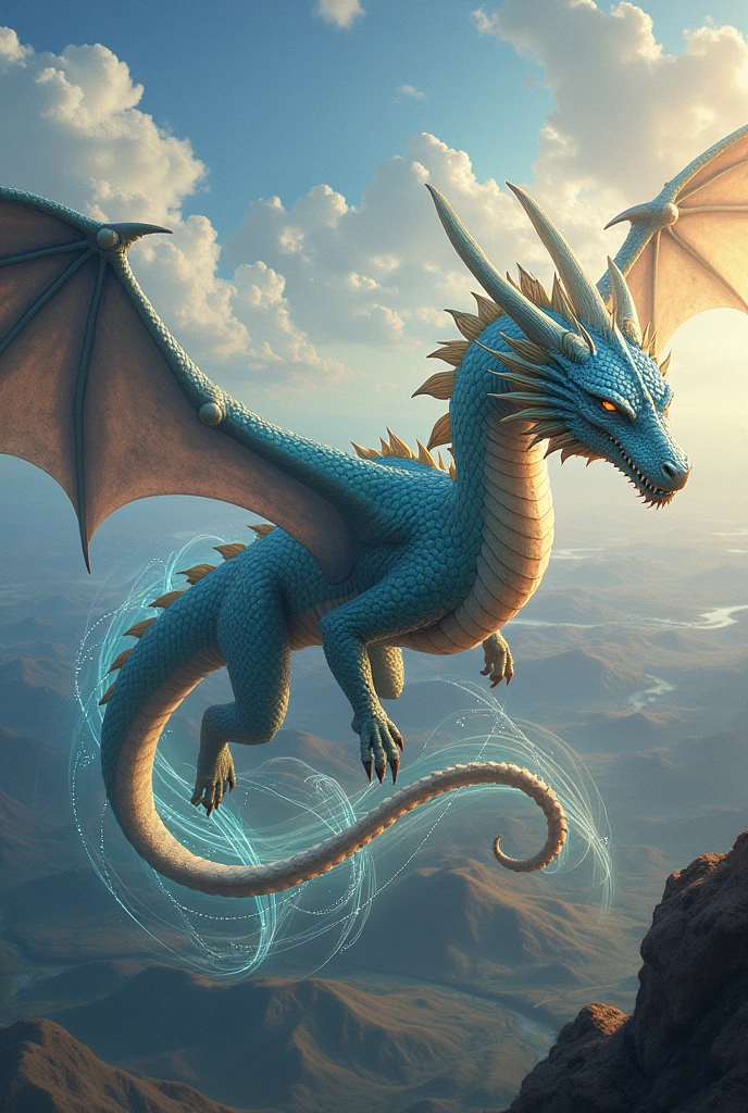 design,The momentum of a flying dragon in the sky,spaghetti