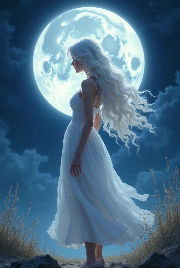 White Moonlight Girl
