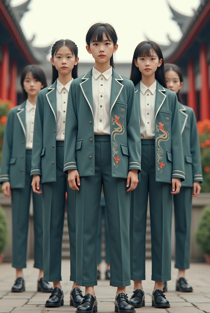 Chinese school Uniforms design 