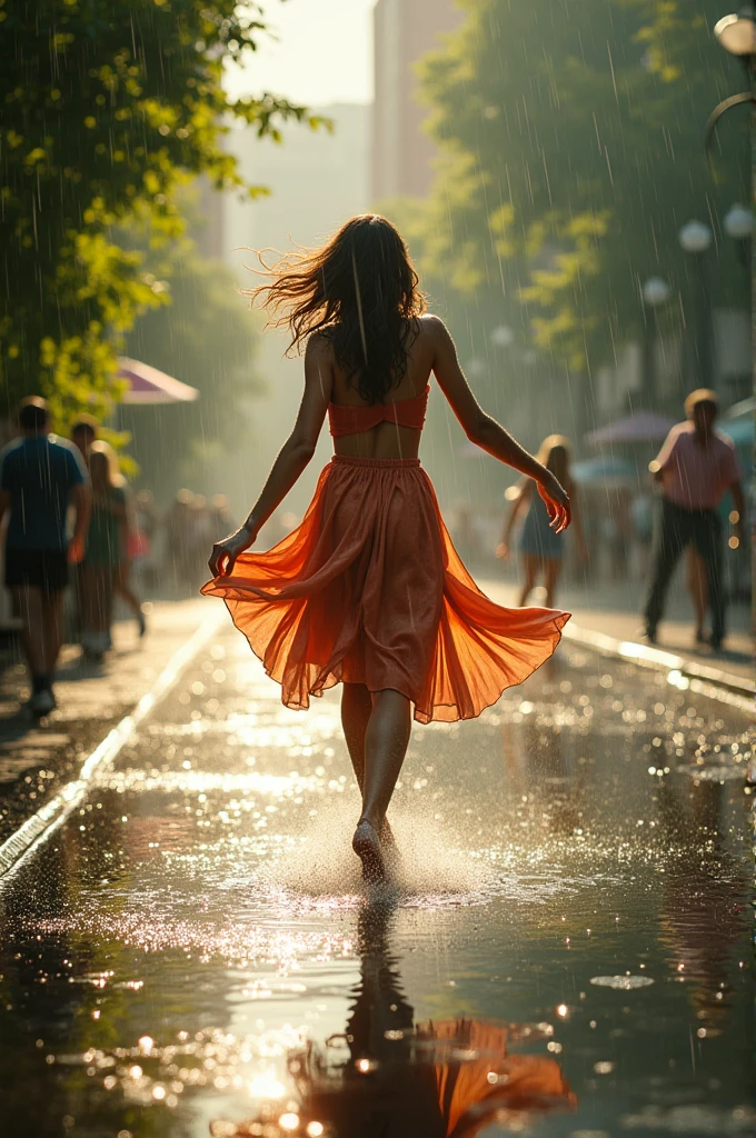 Dancing in the rain 