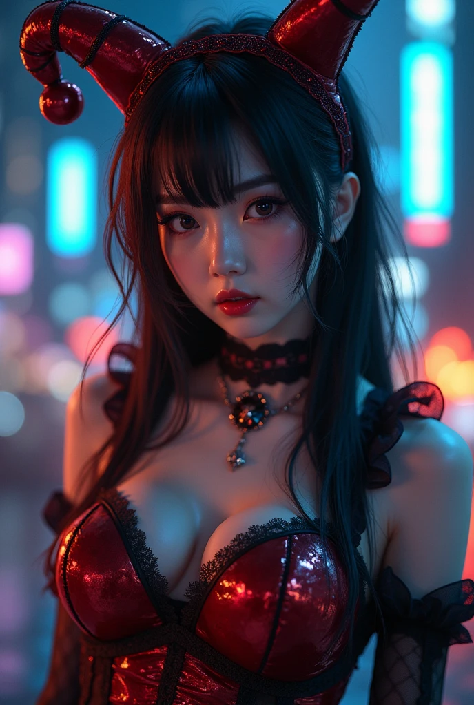 (masterpiece,best quality:1.4),(8k,raw photo,photo realistic:1.2),shiny skin,detailed skin,detailed face,detailed eyes,Detailed hands,Detailed Background、1girl,Japanese idol,(beautiful face),(Shining Eyes:1.1),、smile、Symmetrical eyes、、Great background、Great location、((セクシーなHalloween衣装))、Upper Body、(Detailed pretty face girl,Halloween,Little,)、Beautiful night cityscape,,Full body portrait,,mysterious,Charming,nswf