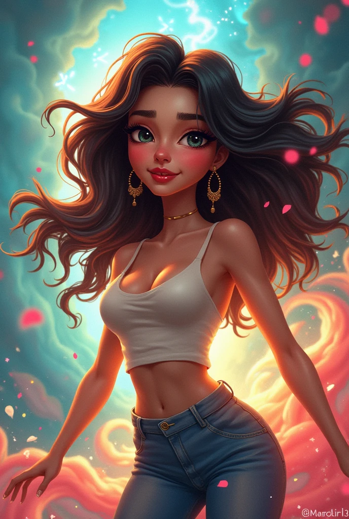 Animated woman 
