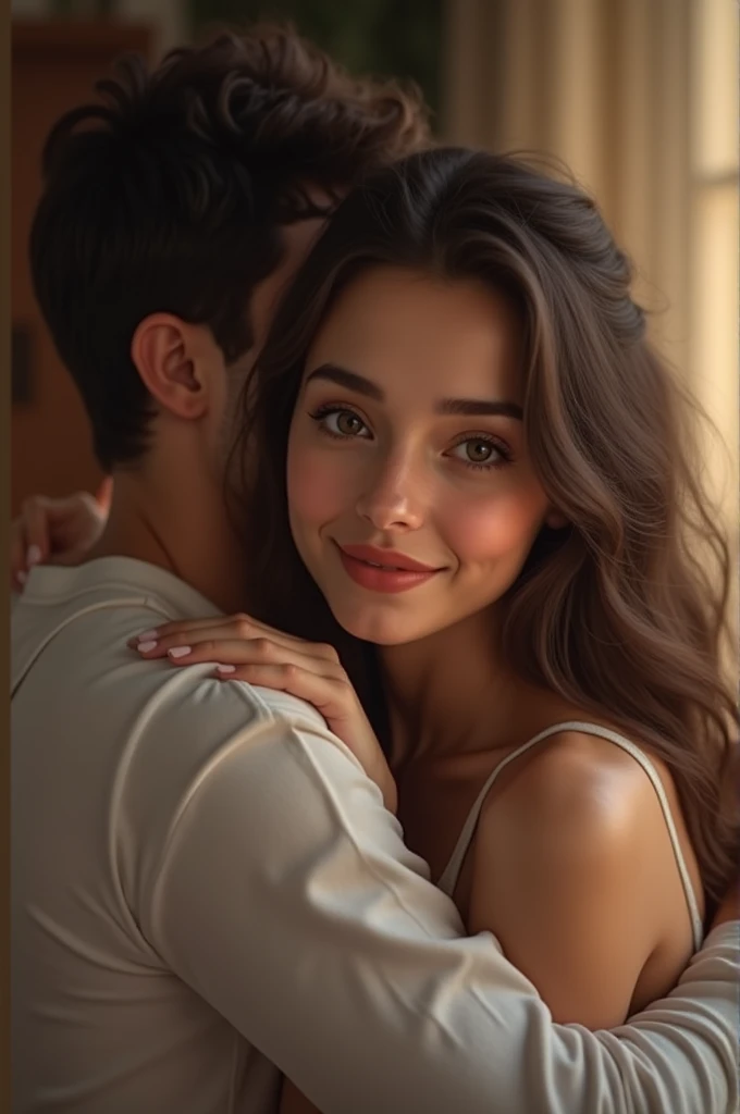 Romantic girl with me