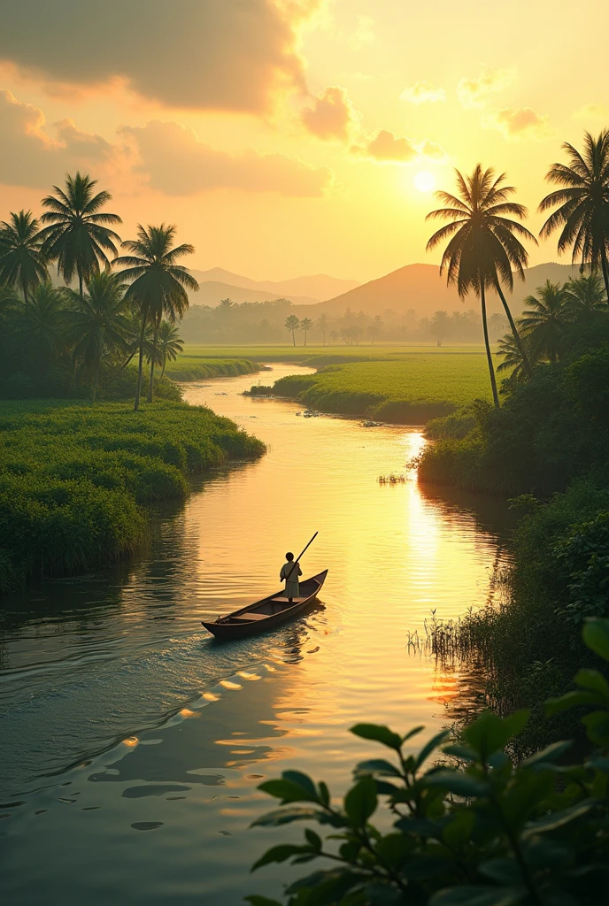 A sand padma river in Bangladesh 