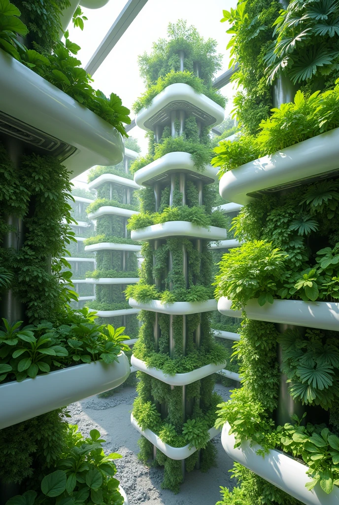 Hydroponic vertical gardens