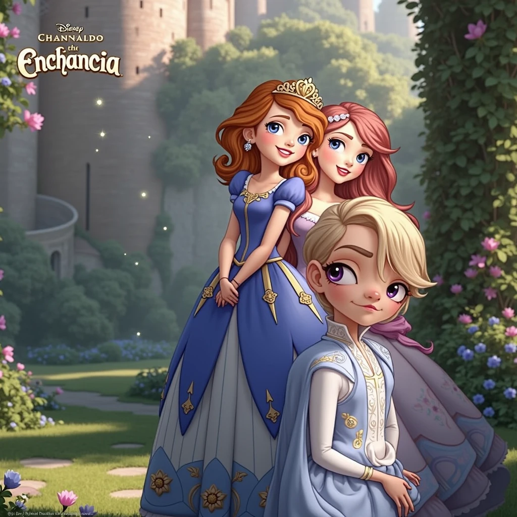 Princess Sofia, amber and james