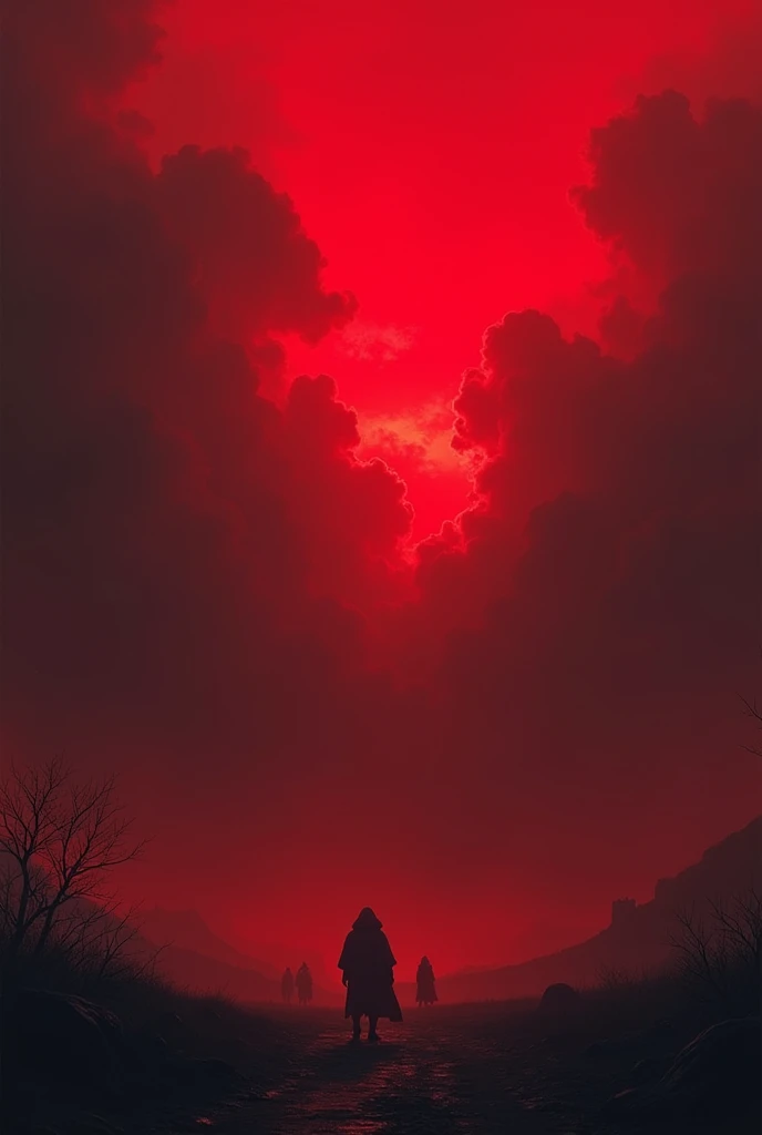 Bloody sky