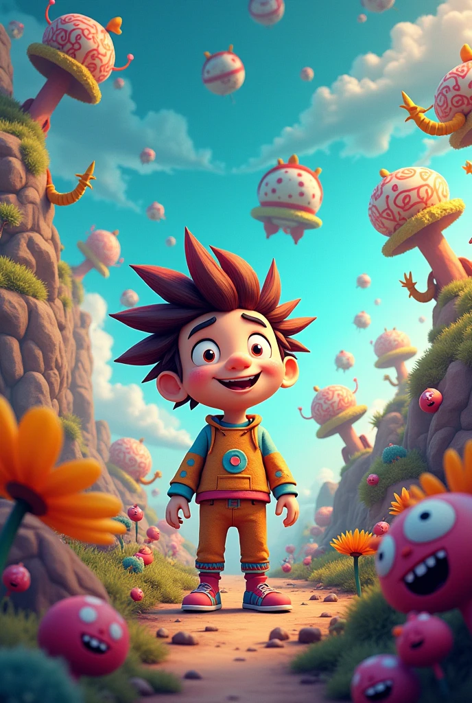 I want a youtube banner for a channel called wacky world
