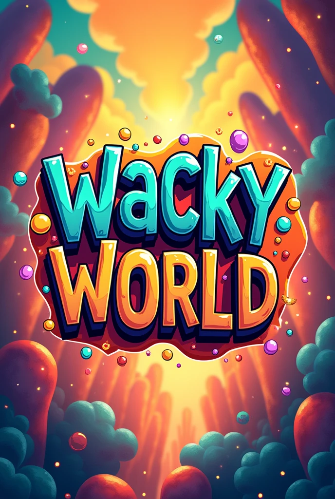 I want a banner with the name Wacky World printed on it for YouTube for a channel called Wacky World