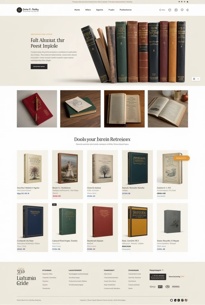 David P Kelly online book store website template 