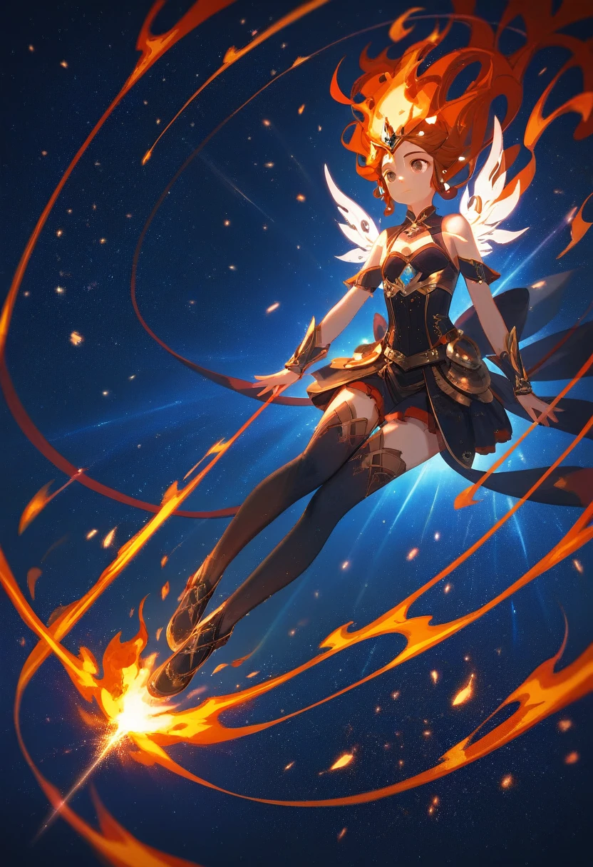 Enter a captivating scene,An anime girl sitting on a floating in air , How energetic fire particles ignite the air around you, Creates a stunningly dynamic atmosphere. Creative lighting styles bathed in brilliant light, Burning light, Harmonizes with rotating fire particles. Crafted with meticulous precision,Render in stunning 10k high resolution, This masterpiece incorporates the artistic medium of digital illustration, The impact of fire, particle sim, and post-processing technology. Take inspiration from anime styles, Mystical realism, and contemporary surrealism, It captures the fiery, The ethereal beauty of anime girls in dancing flames, Fire particles enhance the sense of magic and wonder.
Waiting to start