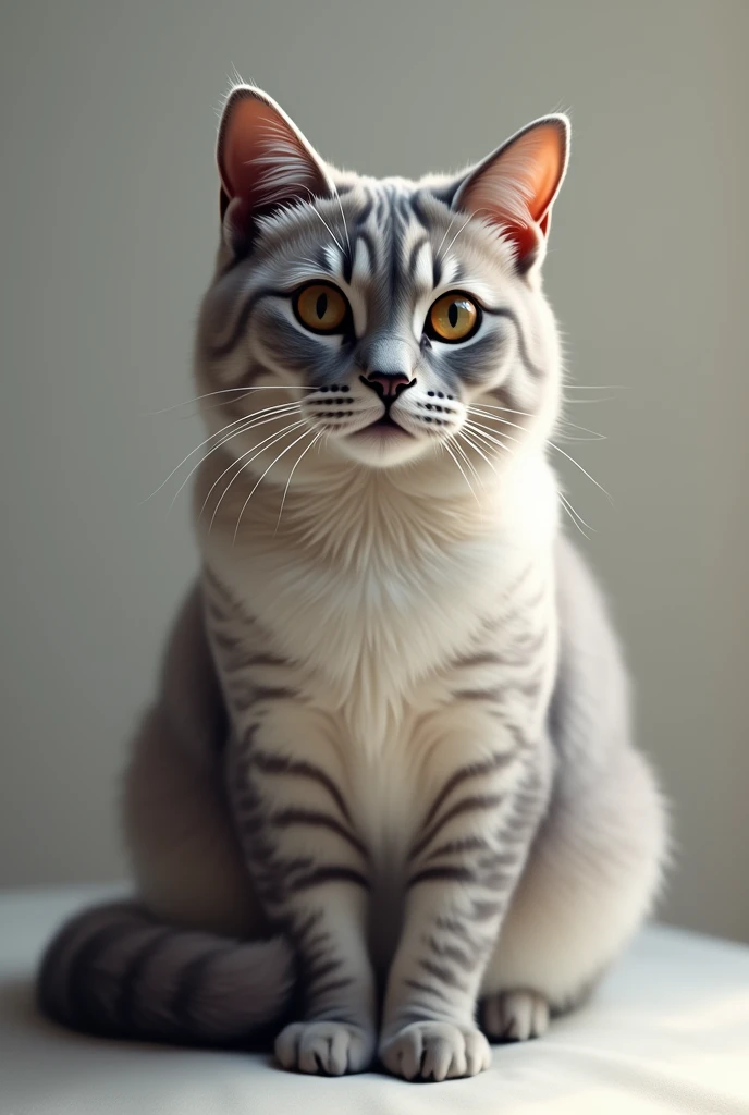 gray cat