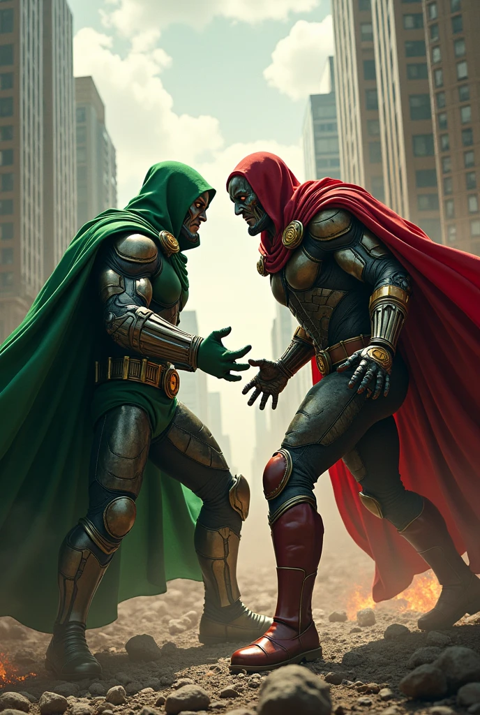Iran man and doctor doom fight sence