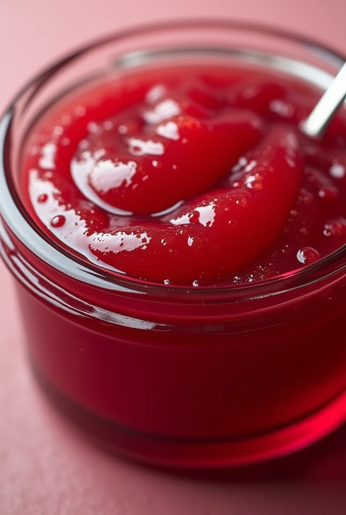 raspberry jelly paste