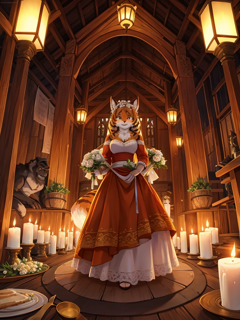 The Fox's Wedding , The witch is making butter , Tiger's Bride , Gorilla Wedding