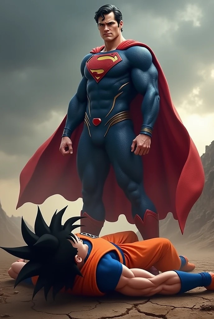 Superman Defeats goku And Goku Lies