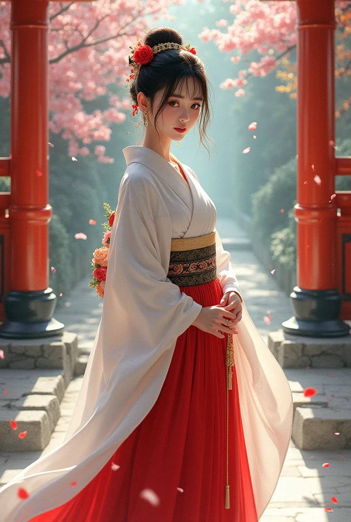 Korean Female Idol　Shrine maiden