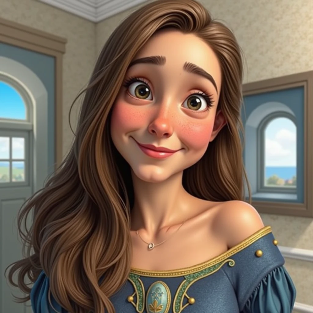 Joseph from Disney's Rapunzel', A tall man, handsome and attractive 90 year old, 真实感