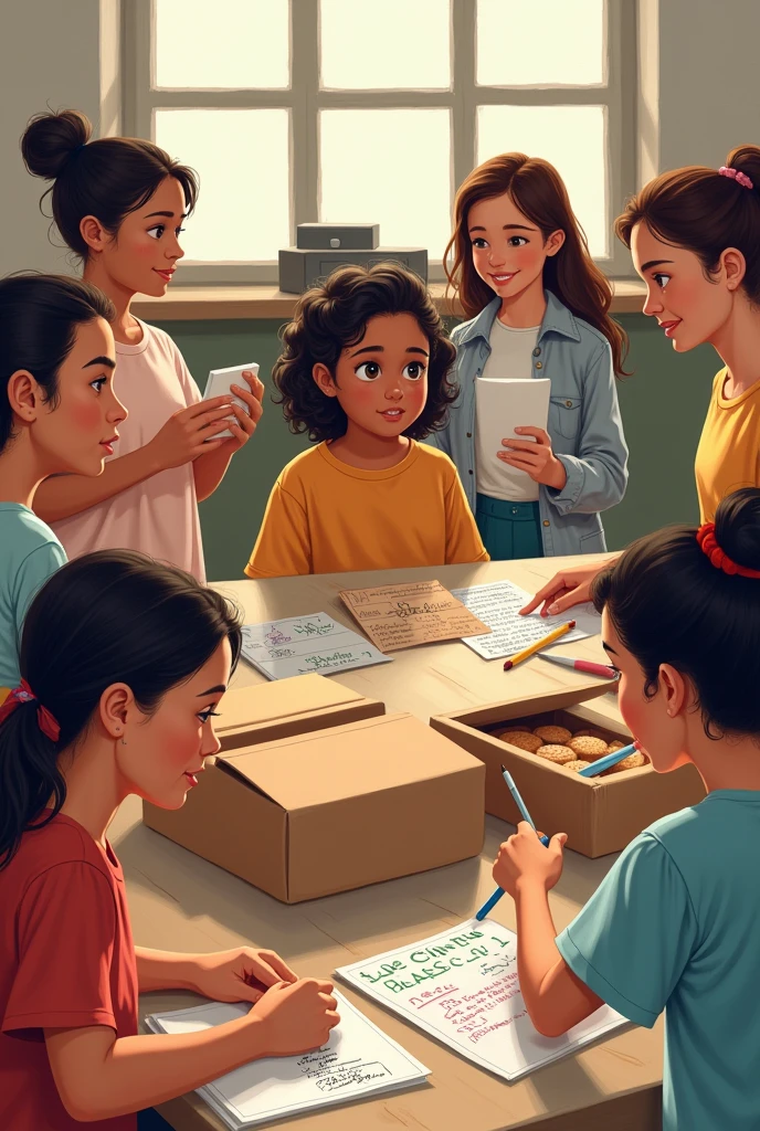 Students collect Money for victims