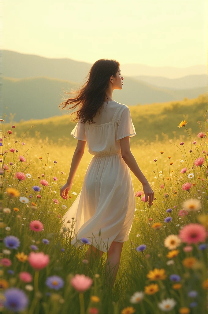 Every morning, she would wander the meadows, collecting wildflowers and humming to herself.