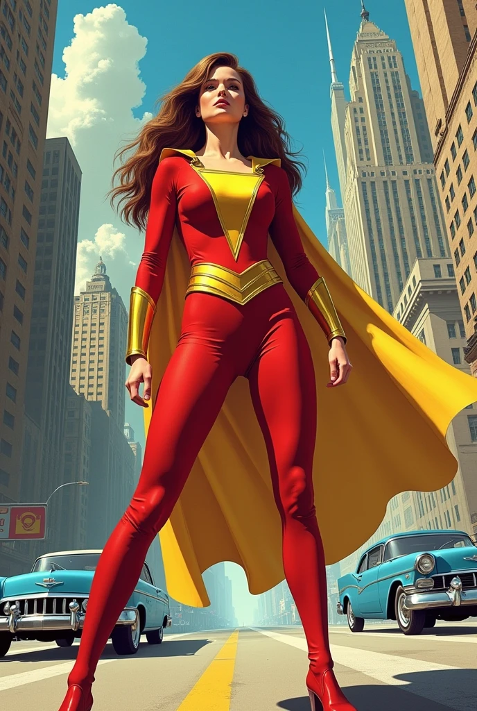 THE ORIGINAL 1960 MARY SHAZAM AKA LADY SHAZAM.