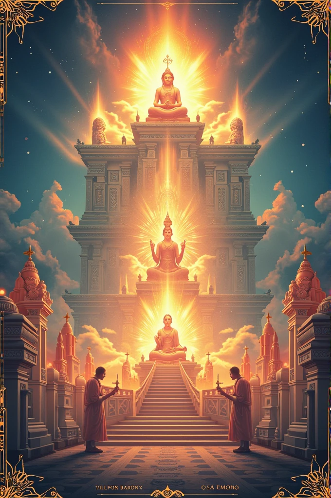 I want create a poster about my musical religious program in j.k temple on 31 August 2024 in 5 pm to 5.30 pm
