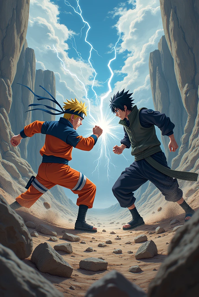 Naruto and Sasuke
